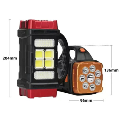 Ліхтарик HB1678 Multifunctional Solar Lamp 38W