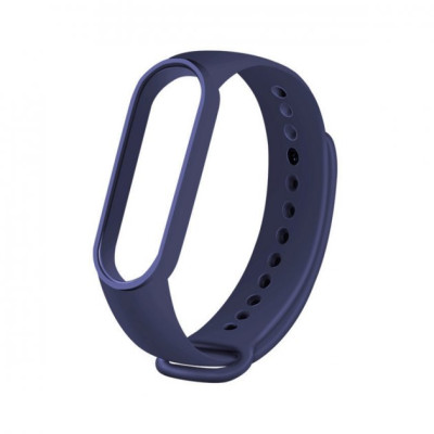 Ремінець силіконовий для Mi Band 3/4- синій Ремінець силіконовий для Mi Band 3/4- синій