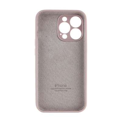 Накладка (з мікрофіброю) Silk Full Camera Protective для iPhone 12 Pro (6.1`)- лавандовий