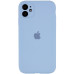 Накладка (з мікрофіброю) Silk Full Camera Protective для iPhone 13 Pro (6.1`)- бузково блакитний