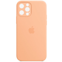 Накладка (з мікрофіброю) Silk Full Camera Protective для iPhone 13 Pro (6.1`)- диня