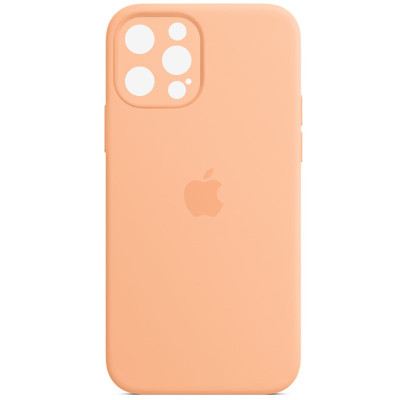 Накладка (з мікрофіброю) Silk Full Camera Protective для iPhone 13 Pro (6.1`)- диня