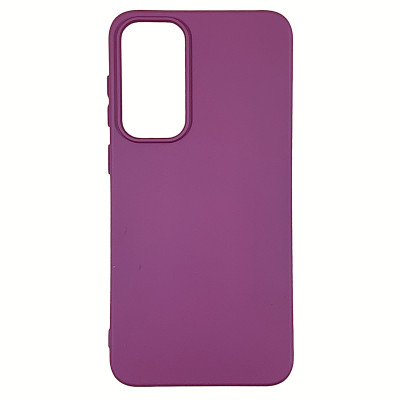 Накладка (з мікрофіброю) Silicone Cover Lakshmi для Samsung S23- марсала