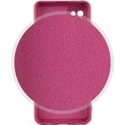 Накладка (з мікрофіброю) Silicone Cover Lakshmi для Samsung S23- марсала