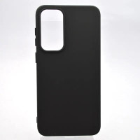 Накладка (з мікрофіброю) Silicone Cover Lakshmi для Samsung S23- чорний