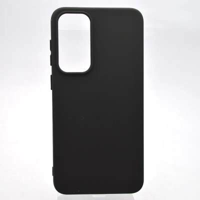Накладка (з мікрофіброю) Silicone Cover Lakshmi для Samsung S23- чорний