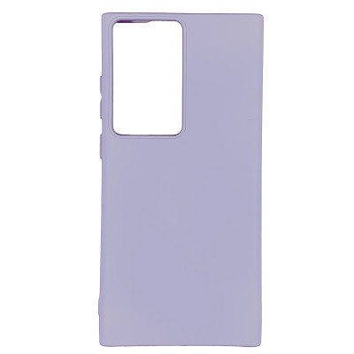 Накладка (з мікрофіброю) Silicone Cover Lakshmi для Samsung S23 Ultra- рожевий пісок