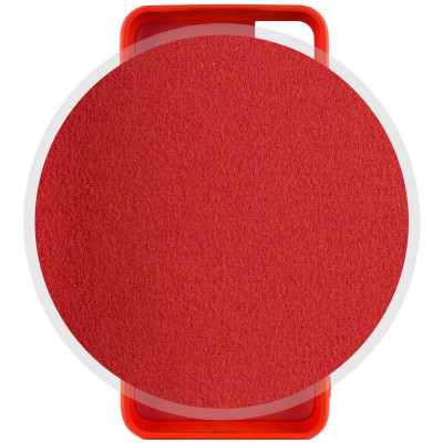 Накладка (з мікрофіброю) Silicone Cover Lakshmi для Samsung S23 Plus- червоний