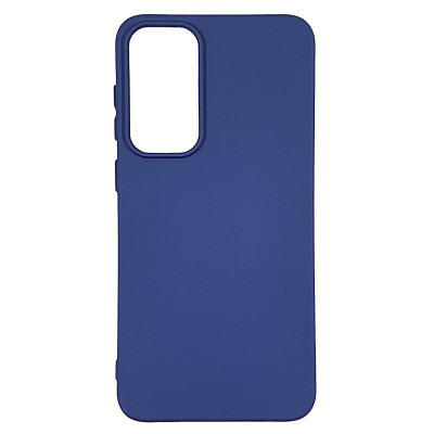 Накладка (з мікрофіброю) Silicone Cover Lakshmi для Samsung S23 Plus- темно-синій