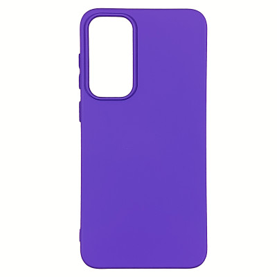 Накладка (з мікрофіброю) Silicone Cover Lakshmi для Samsung S23 Plus- фіолетовий