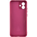 Накладка (з мікрофіброю) Silicone Cover Lakshmi Full Camera для Samsung A04e- марсала
