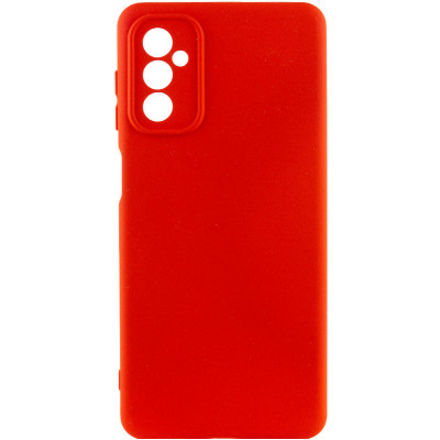 Накладка (з мікрофіброю) Silicone Cover Lakshmi Full Camera для Samsung A54 5G- червоний