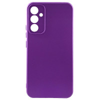 Накладка (з мікрофіброю) Silicone Cover Lakshmi Full Camera для Samsung A54 5G- фіолетовий