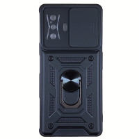 Протиударний чохол Camshield Serge Ring для Xiaomi Poco F4 GT- чорний Протиударний чохол Camshield Serge Ring для Xiaomi Poco F4 GT- чорний