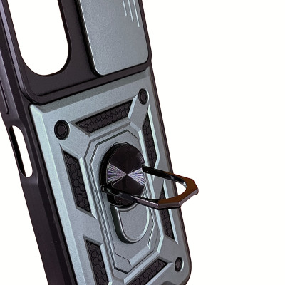 Протиударний чохол Camshield Serge Ring для Xiaomi Poco M5- зелений Протиударний чохол Camshield Serge Ring для Xiaomi Poco M5- зелений