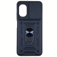 Протиударний чохол Camshield Serge Ring для Xiaomi Poco M5- чорний Протиударний чохол Camshield Serge Ring для Xiaomi Poco M5- чорний