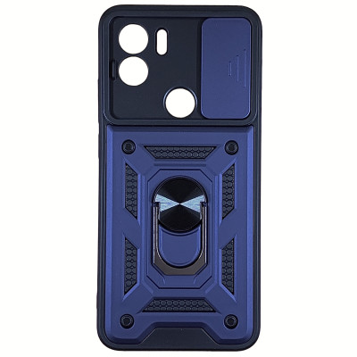 Протиударний чохол Camshield Serge Ring для Xiaomi Redmi A1 Plus / Poco C50 / Redmi A2 Plus- синій Протиударний чохол Camshield Serge Ring для Xiaomi Redmi A1 Plus / Poco C50 / Redmi A2 Plus- синій