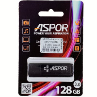 USB Flash Aspor AR121 128GB (3.0 USB)- чорний USB Flash Aspor AR121 128GB (3.0 USB)- чорний
