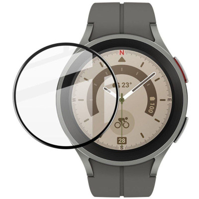 Плівка захисна PET + PmmA для Samsung Galaxy Watch 5 Pro (45mm)- чорний Плівка захисна PET + PmmA для Samsung Galaxy Watch 5 Pro (45mm)- чорний