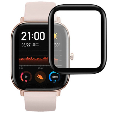 Плівка захисна PET + PmmA для Xiaomi Amazfit GTS 4- чорний Плівка захисна PET + PmmA для Xiaomi Amazfit GTS 4- чорний