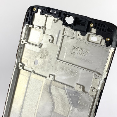 Рамка (середня частина) для Realme C3 Black