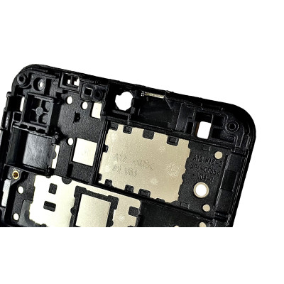 Рамка (середня частина) для Samsung A12 / A125 Black