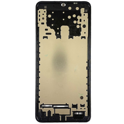 Рамка (середня частина) для Samsung A12 / A125 Black