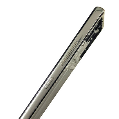 Рамка (середня частина) для Samsung A73 5G /A736 Silver