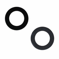 Скло камери для Vivo Y15s (комплект) Black Скло камери для Vivo Y15s (комплект) Black