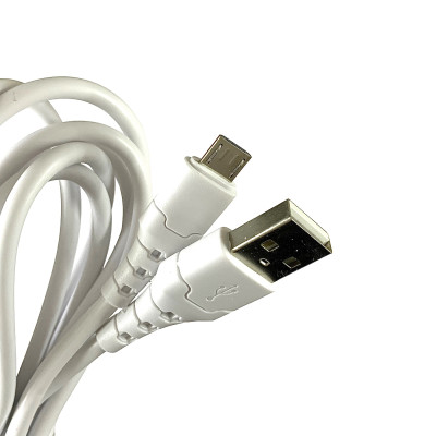 USB кабель Aspor A100L Micro Fast Charge 3A/2м- білий