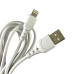 USB кабель Aspor A101L Lightning Fast Charge 3A/2м- білий
