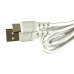 USB кабель Aspor A102L Type-C Fast Charge 3A/2м- білий