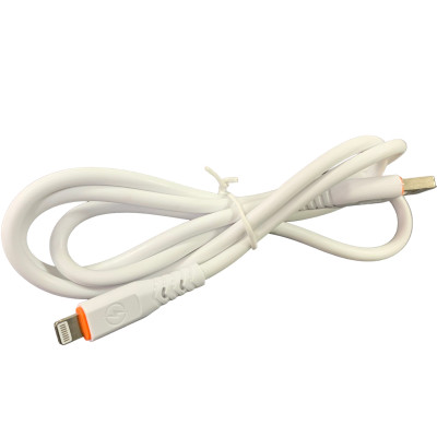 USB кабель Aspor A126 Lightning 6A PD QC (Quick / Fast Charge)- білий