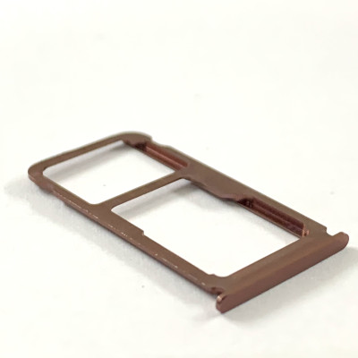 SIM лоток для Nokia 7 Plus (TA-1046/TA-1055) Bronze