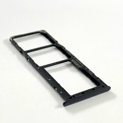 SIM лоток для Samsung A21 / A215 Black