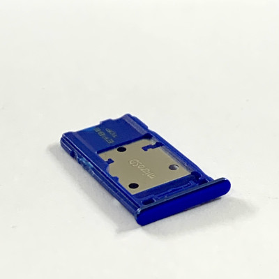 SIM лоток для Samsung M31S / M317 Blue
