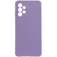 Накладка (з мікрофіброю) Soft Silk для Samsung A23 5G- лавандовий