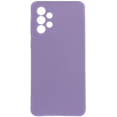 Накладка (з мікрофіброю) Soft Silk для Samsung A23 5G- лавандовий