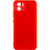 Накладка (з мікрофіброю) Silicone Cover Lakshmi Full Camera для Xiaomi Redmi A1 Plus / Poco C50 / Redmi A2 Plus- чорний