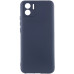 Накладка (з мікрофіброю) Silicone Cover Lakshmi Full Camera для Xiaomi Redmi A1 Plus / Poco C50 / Redmi A2 Plus- темно-синій