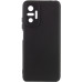Накладка (з мікрофіброю) Silicone Cover Lakshmi Full Camera для Xiaomi Redmi Note 10 Pro / Note 10 Pro Max- чорний