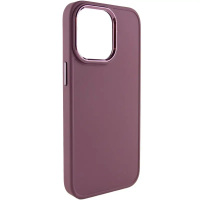 Накладка Bonbon Metal Style для iPhone 13 Pro Max (6.7`)- бордовий Накладка Bonbon Metal Style для iPhone 13 Pro Max (6.7`)- бордовий