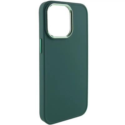 Накладка Bonbon Metal Style для iPhone 14 Plus (6.7`)- зелений Накладка Bonbon Metal Style для iPhone 14 Plus (6.7`)- зелений