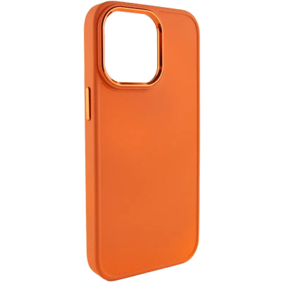Накладка Bonbon Metal Style для iPhone 14 Plus (6.7`)- помаранчевий Накладка Bonbon Metal Style для iPhone 14 Plus (6.7`)- помаранчевий