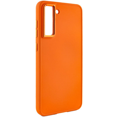 Накладка Bonbon Metal Style для Samsung S23- помаранчевий Накладка Bonbon Metal Style для Samsung S23- помаранчевий