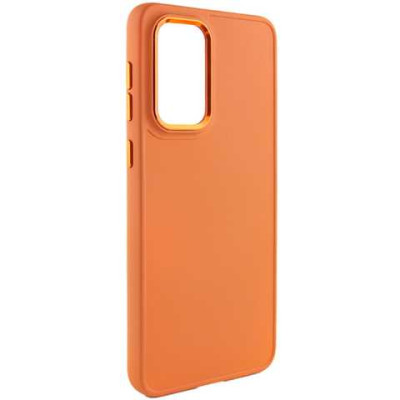 Накладка Bonbon Metal Style для Samsung S23 Ultra- помаранчевий Накладка Bonbon Metal Style для Samsung S23 Ultra- помаранчевий