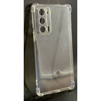 Накладка GETMAN посилені кути для Motorola Edge 20- прозорий Накладка GETMAN посилені кути для Motorola Edge 20- прозорий