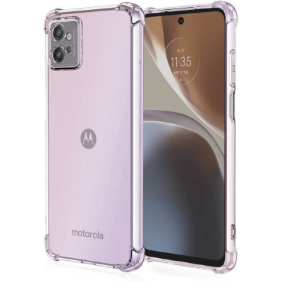 Накладка GETMAN посилені кути для Motorola Moto G32- прозорий Накладка GETMAN посилені кути для Motorola Moto G32- прозорий