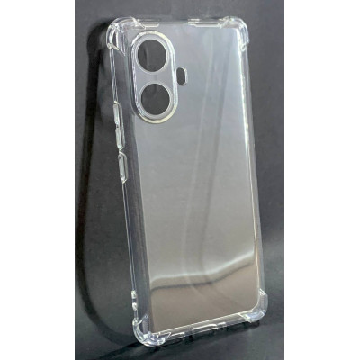 Накладка GETMAN посилені кути для Realme 10 Pro Plus- прозорий Накладка GETMAN посилені кути для Realme 10 Pro Plus- прозорий