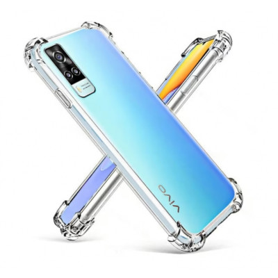 Накладка GETMAN посилені кути для Vivo Y51a- прозорий Накладка GETMAN посилені кути для Vivo Y51a- прозорий